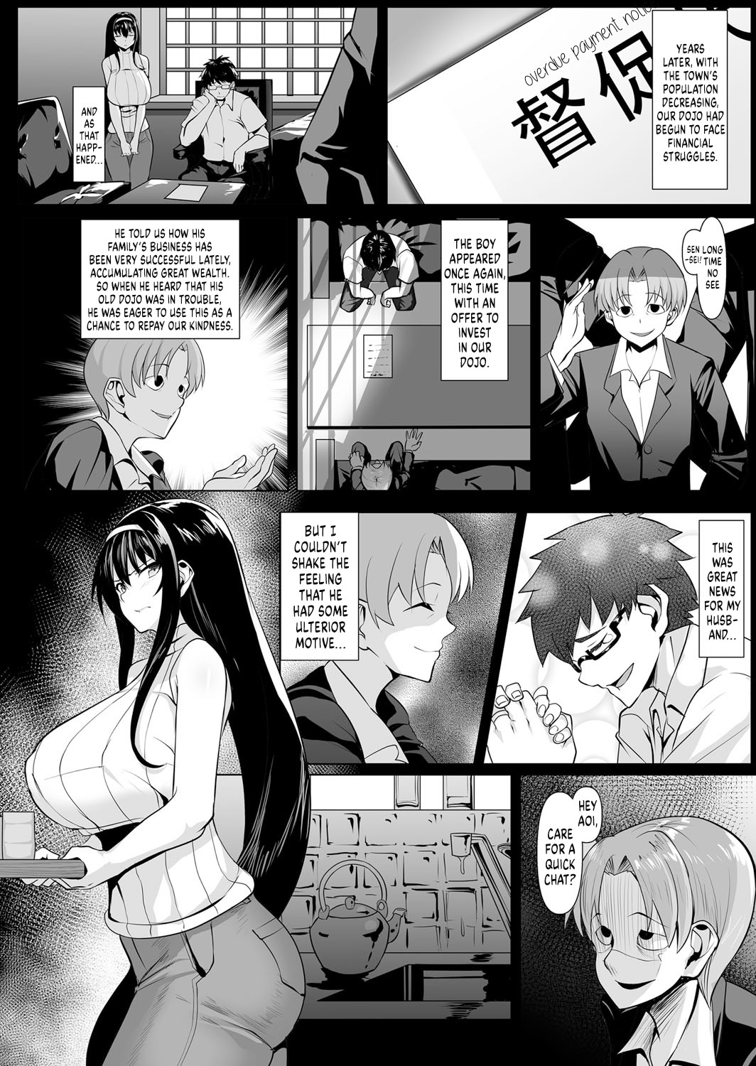 Hentai Manga Comic-Turning To The Ominous Hand-Read-3